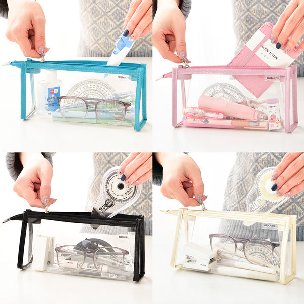 Minimalist Framed Transparent Pencil Case