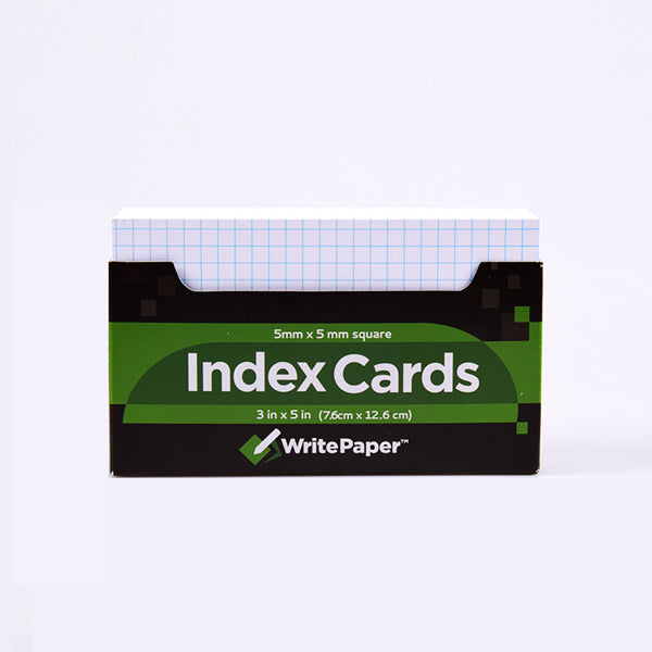 Geometric-packaged Assorted Color Index Cards