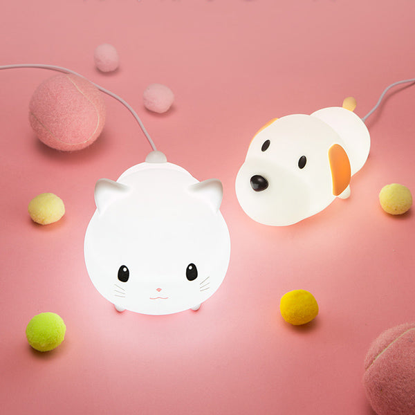 Minimalist Soft Material Animal Night Lamp