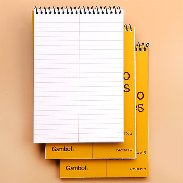 Dual-column Spiral-bound Steno Notebook