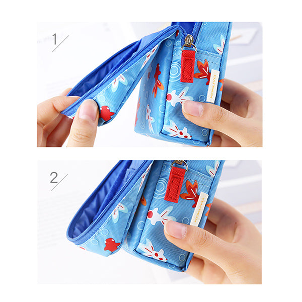 Modular Multi - compartment Pencil Case