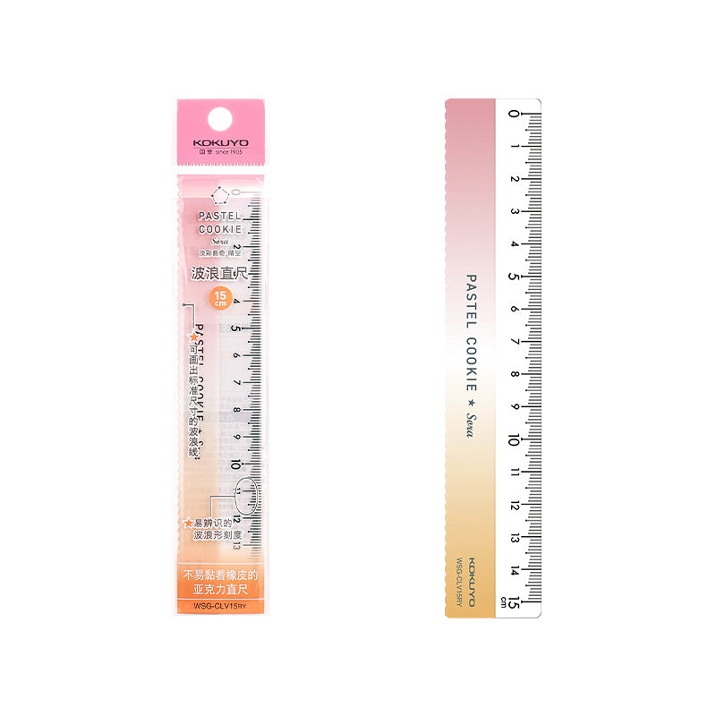KOKUYO-Pastel-Cookie-Sora-Pastel-Planet-Wave-15cm-Ruler-1.jpg