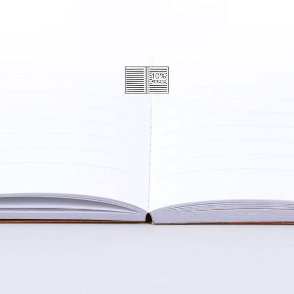Minimalist Kraft Paper Cover Lined Notebook Pack
