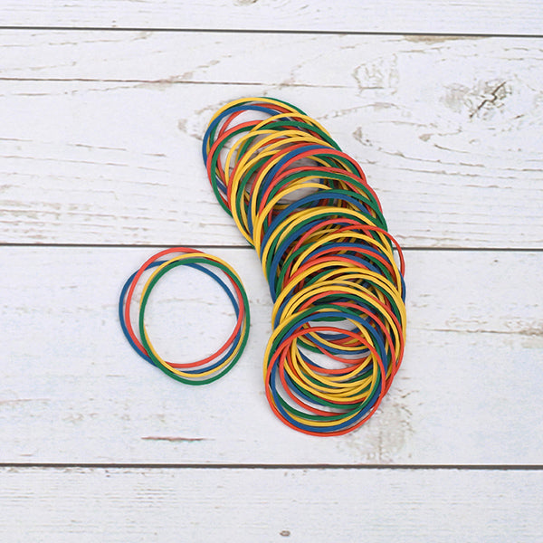 Multi-color Elastic Rubber Bands Pack