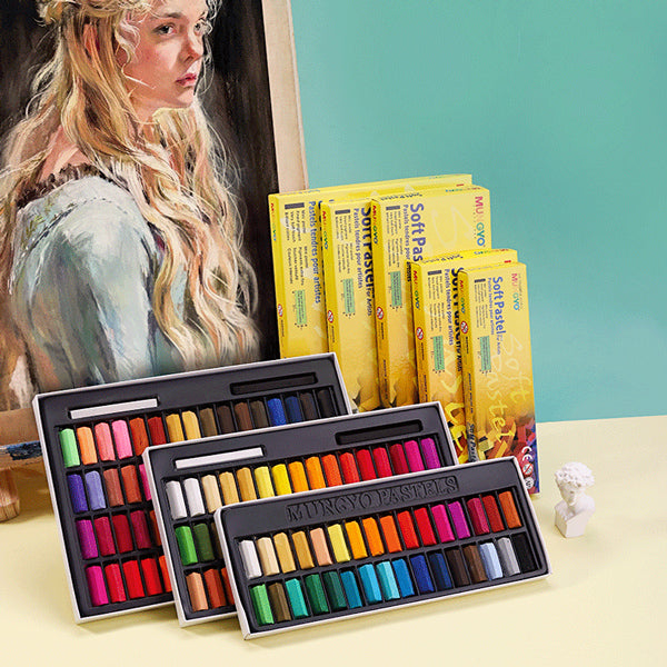 Textured-ended Soft Pastel Set