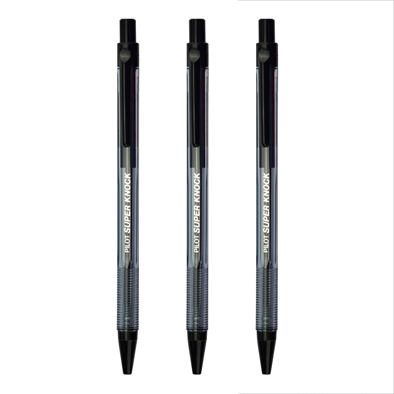 PILOT-Super-Knock-0.7mm-Ball-Point-Pen-3-Pcs-Set-2.jpg
