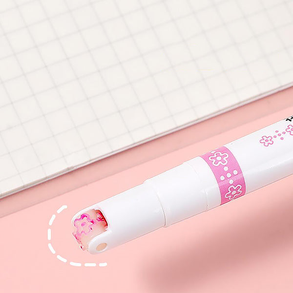 Cute-patterned Decorative Line Roller Pen 6 Pcs Set