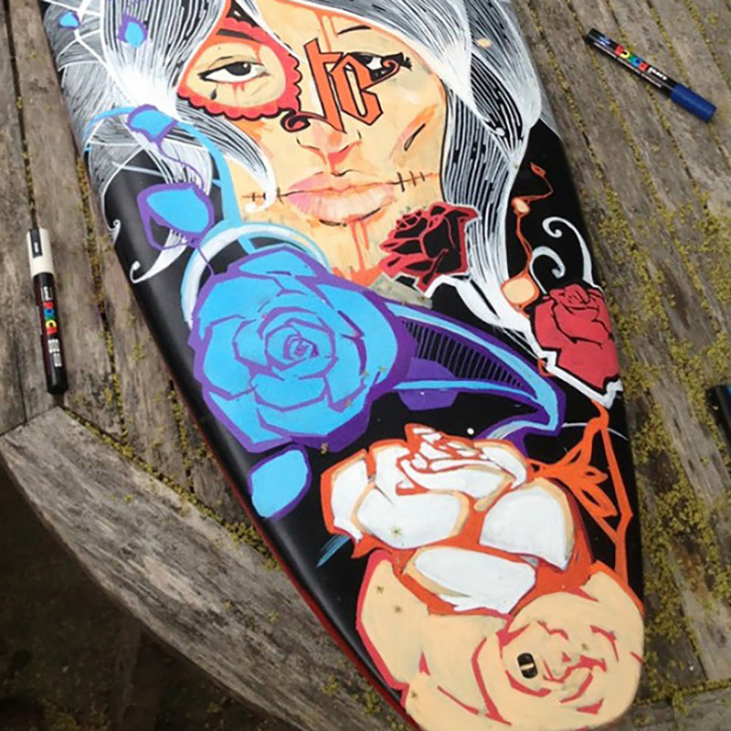 Color-coded Acrylic Paint Marker Set