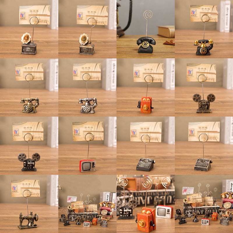 Retro-object Vintage Card Holder Set