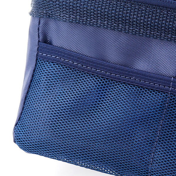 Plaid-embroidered Stationery Pencil Case