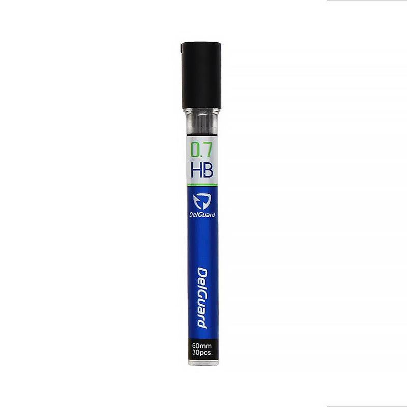 Textured-grip Transparent-section Shock-absorbing Mechanical Pencil Set