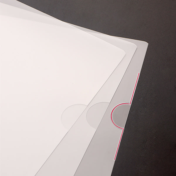 Premium Transparent Document Folders