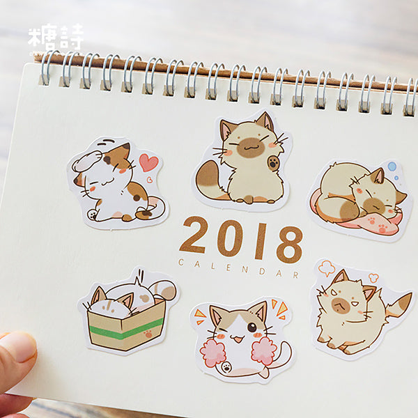 Kawaii Cartoon Sticker Set