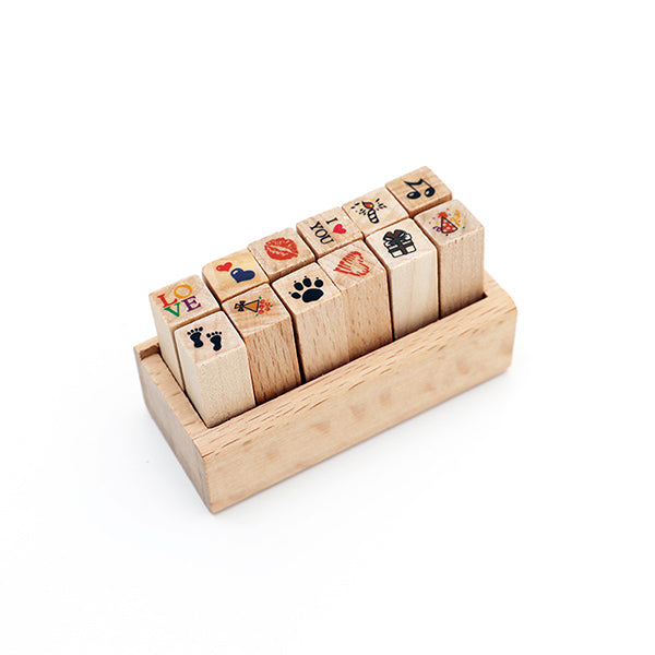 Premium Rubber Stamp Set