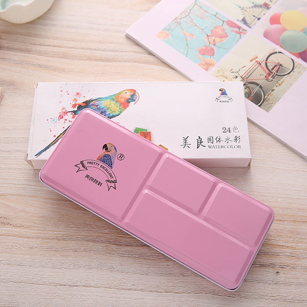 Premium Portable Watercolor Paint Set