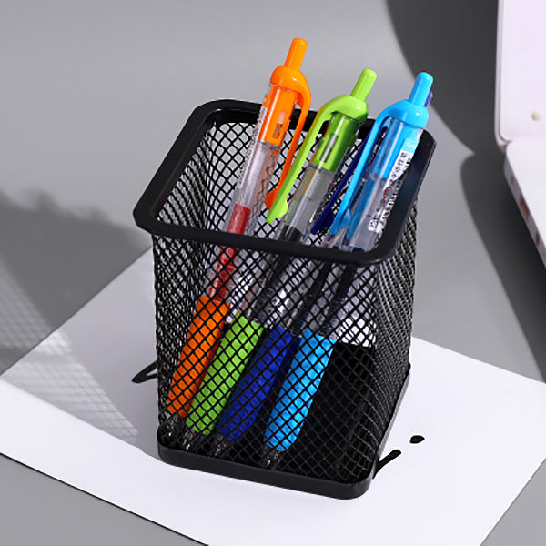 Premium Mesh Pencil Pot