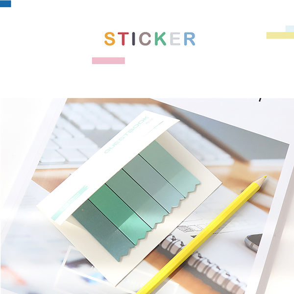 Premium Gradient Sticky Note Set