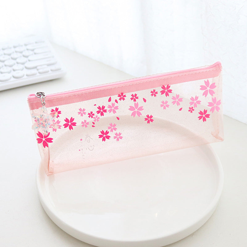 Kawaii Translucent Pencil Case