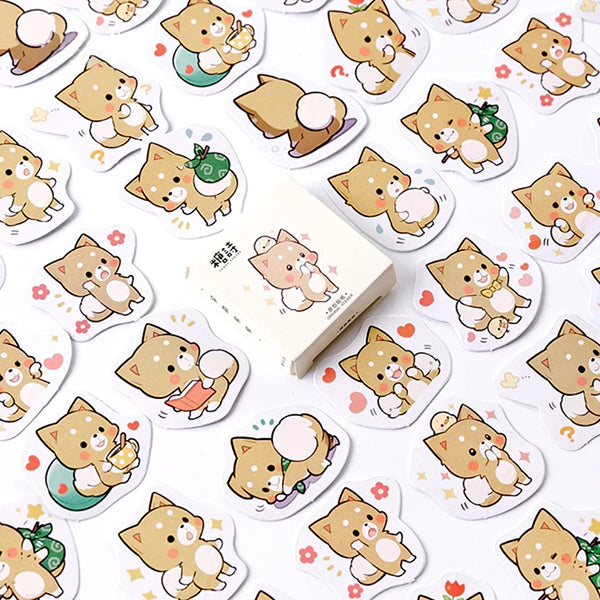 Premium Cute Character Sticker Set