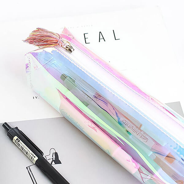Premium Holographic Pencil Case