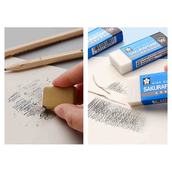 Premium Foam Pencil Eraser Pack