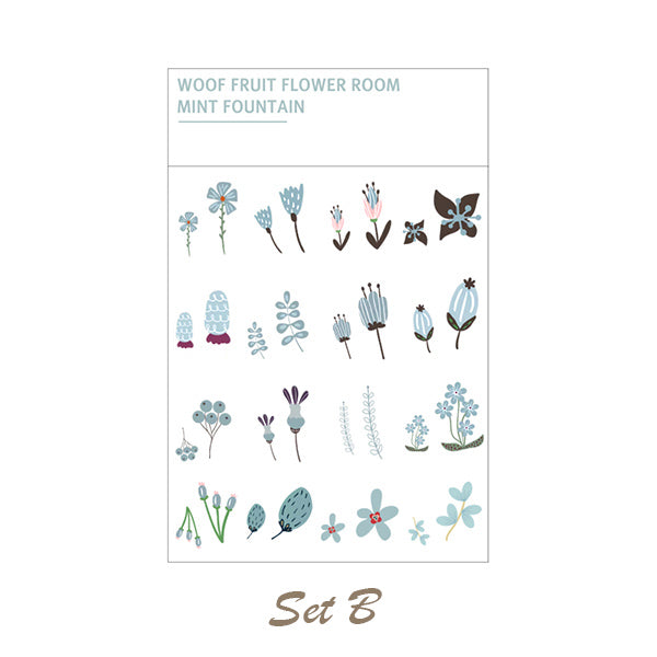 Premium Decorative Botanical Stickers