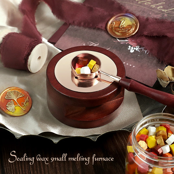 Premium Sealing Wax Melting and Pouring Set