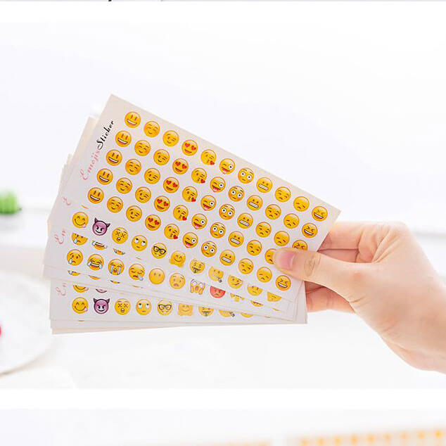 Premium Emoji Decorative Stickers Set